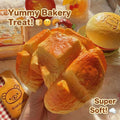 SENSE RIOT | Giant 3D Lava Pineapple Bun Squishy - Jumbo Slow-Rebound Bread Toy - Ultimate Stress Relief & Sensory Desk Accessory