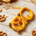 SENSE RIOT | 3D Pretzel Hugs Phone Case - Cute Squishy Food Case for iPhone 14 15 16 Pro Max - Aesthetic Fidget Stress-Relief Cover