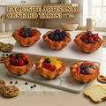 SENSE RIOT | 6-Piece Realistic Fruit Tart Collection - Scented Faux Pastry Decor, Stress Relief Squishy & Refrigerator Magnets Set
