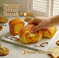 SENSE RIOT | Kawaii Animal Bakery Squishy Collection - Slow-Rebound Tiger Roll, Lamb Bun & Smiley Toast - Ultimate Stress Relief Desk Toy & Aesthetic Decor